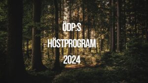 ÖDP höstprogram 2024