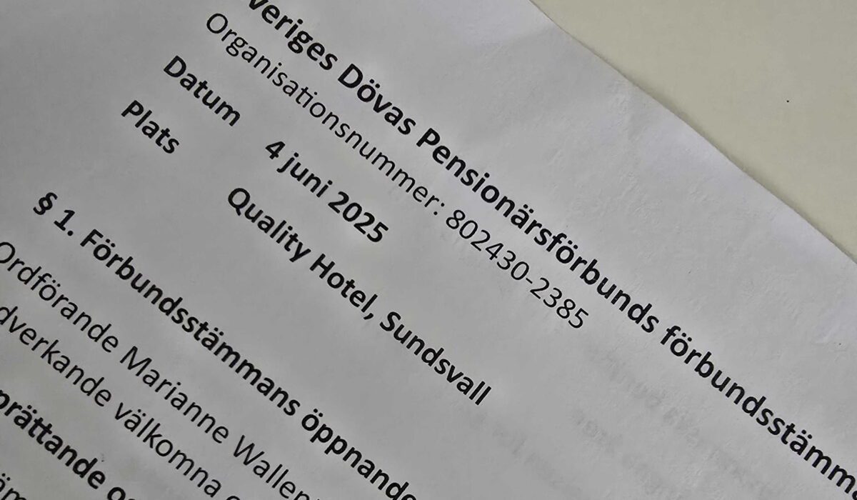 Protokoll – förbundsstämman